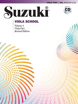 Suzuki Viola School Viola Part & CD, Volume 4 (Revised)