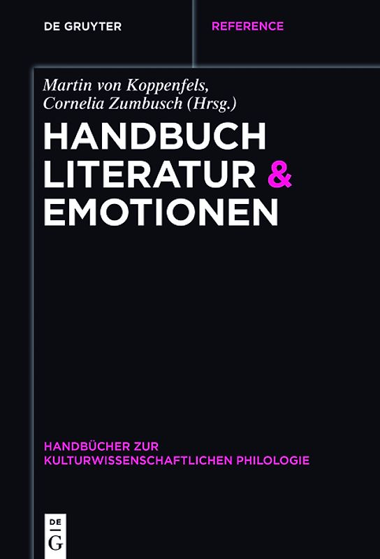 Handbuch Literatur & Emotionen
