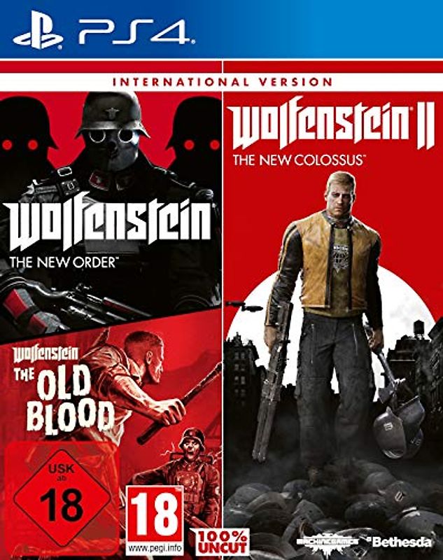 Wolfenstein: Triple Pack (International Version) PlayStation 4