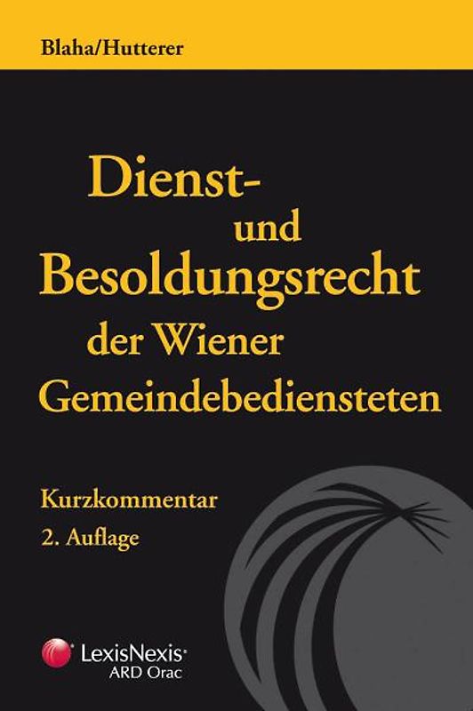 Dienst- und Besoldungsrecht der Wiener Gemeindebediensteten