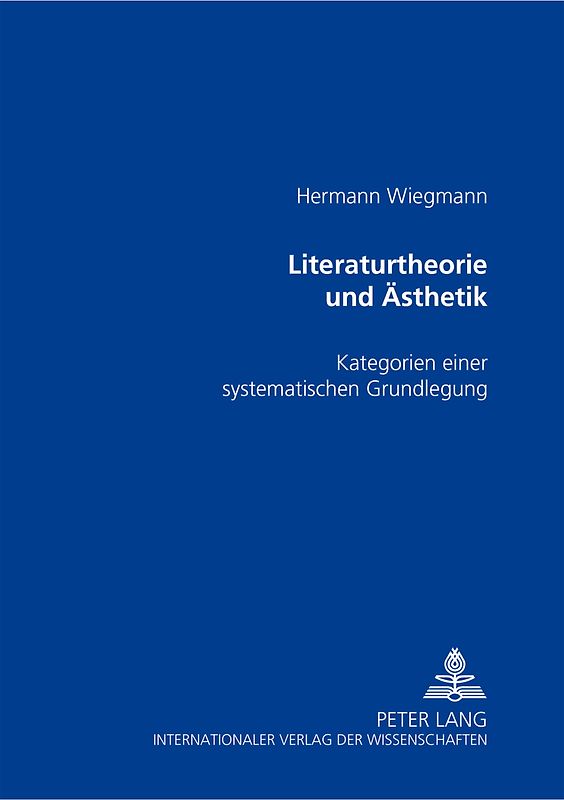 Literaturtheorie und Ästhetik