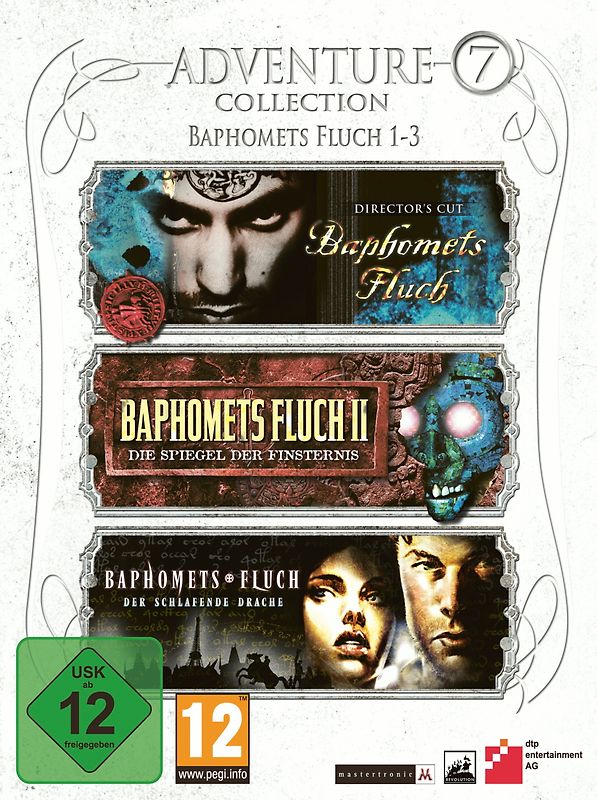 Adventure Collection 7: Baphomets Fluch 1-3 PC Spiele