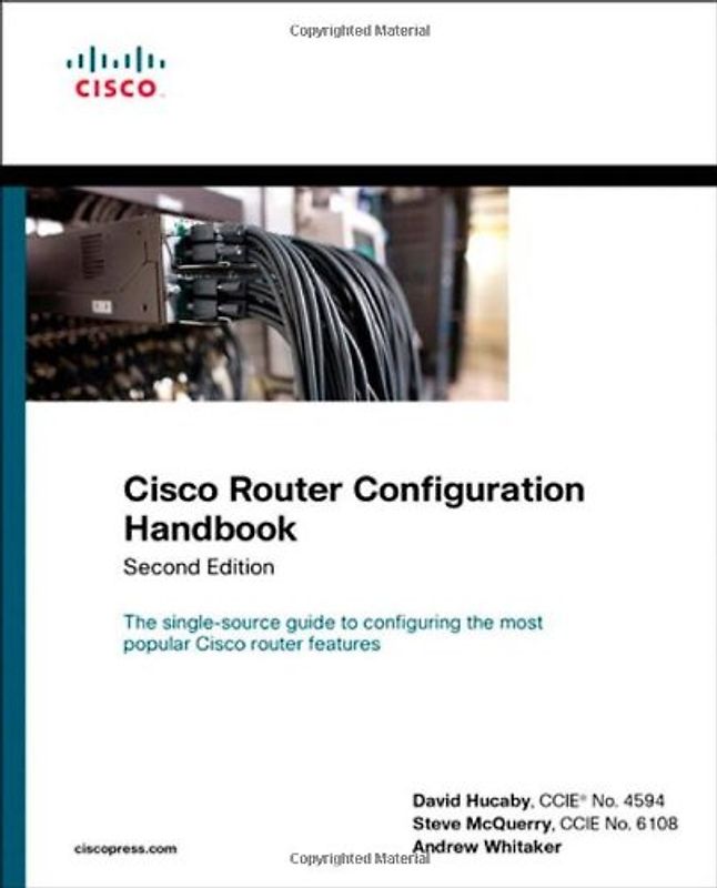Cisco Router Configuration Handbook (Networking Technology Series)
