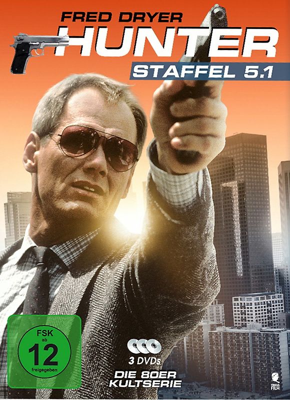 Hunter - Gnadenlose Jagd (Staffel 5.1 auf 3 DVDs im Digipack mit Schuber plus Episodenguide) DVD
