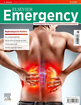 ELSEVIER Emergency. Nephrologische Notfälle. 6/2025: Fachmagazin für Rettungsdienst und Notfallmedizin