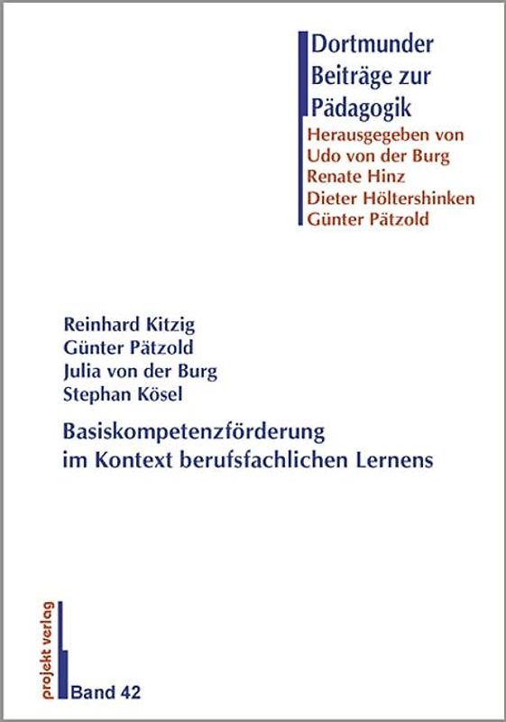 Basiskompetenzförderung im Kontext berufsfachlichen Lernens