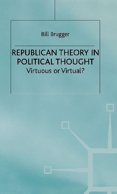 Republican Theory in Political Thought