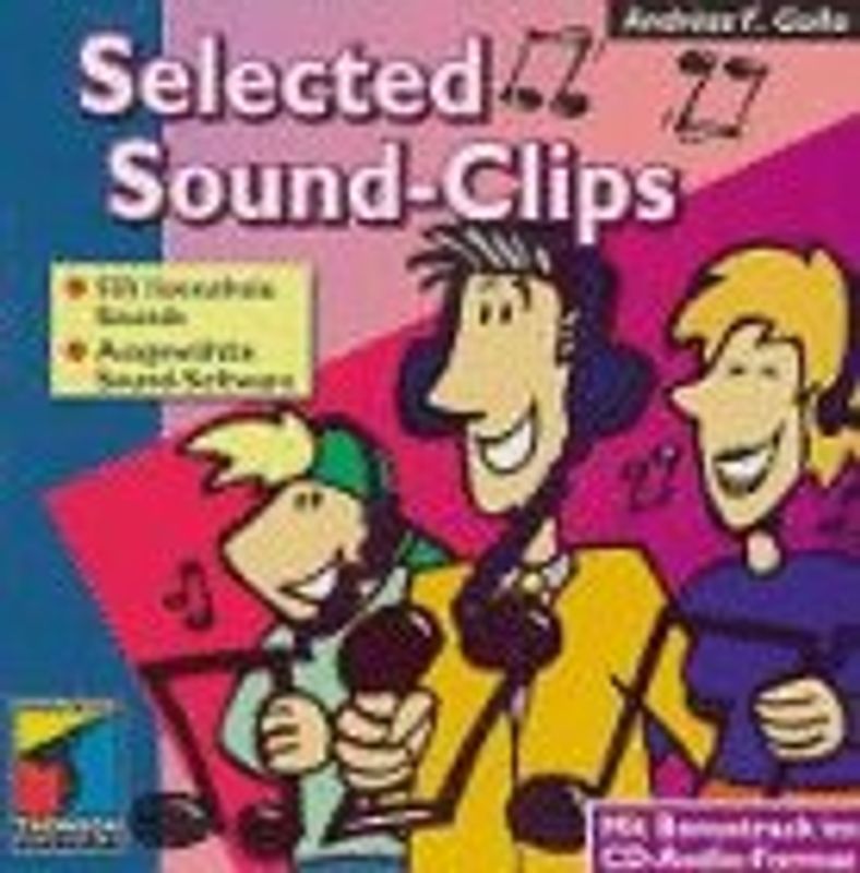 Selected Sound Clips. 2222 Sound Clips. Software zur Soundbearbeitung