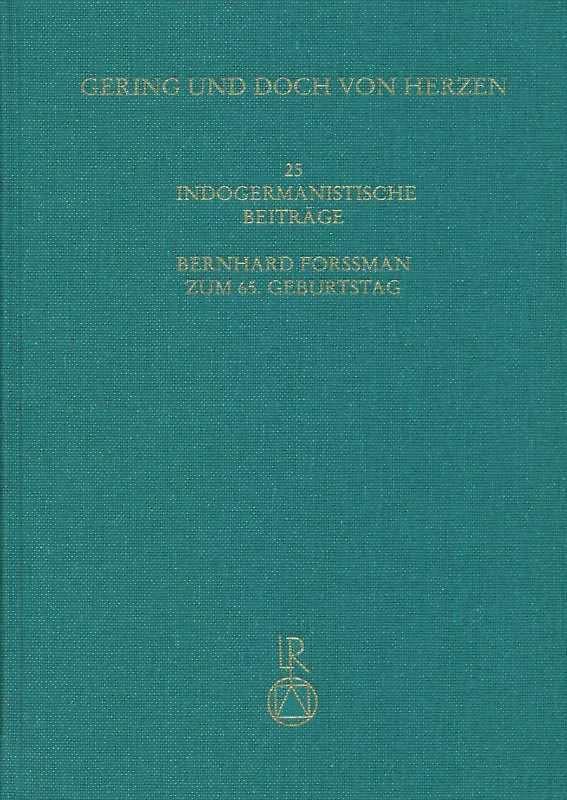 »Gering und doch von Herzen«