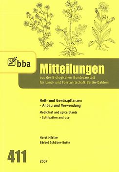 Heil- und Gewürzpflanzen - Anbau und Verwendung