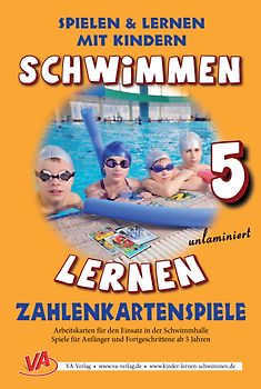Schwimmen lernen 5: Zahlenkartenspiele