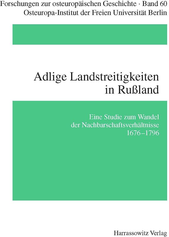 Adlige Landstreitigkeiten in Russland