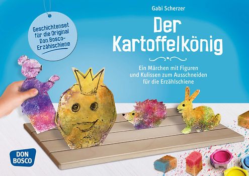Der Kartoffelkönig. Erzählschienen-Figurenset