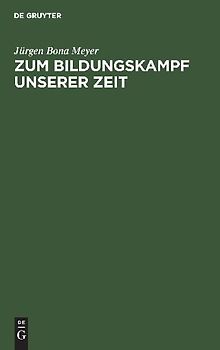 Zum Bildungskampf unserer Zeit
