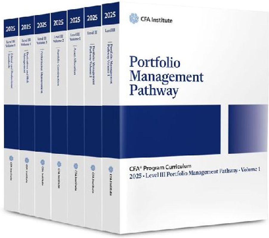 2025 Cfa Program Curriculum Level III Portfolio Management Pathway Box Set