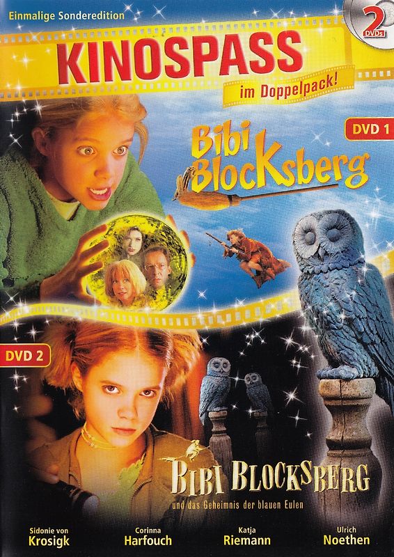 Kinospass im Doppelpack: Bibi Blocksberg / Bibi Blocksberg und das Geheimnis der blauen Eulen [2 DVDs] DVD