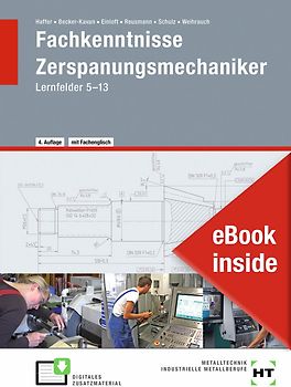 eBook inside: Buch und eBook Fachkenntnisse Zerspanungsmechaniker