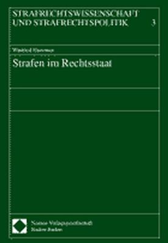 Strafen im Rechtsstaat