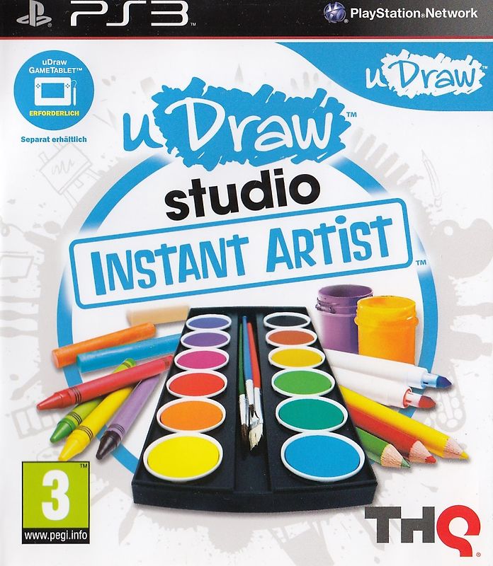 uDraw studio: Instant Artist [uDraw erforderlich, Bundle Copy] PlayStation 3