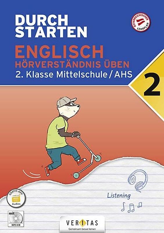 Durchstarten Englisch 2. Klasse Mittelschule/AHS Hörverständnis üben