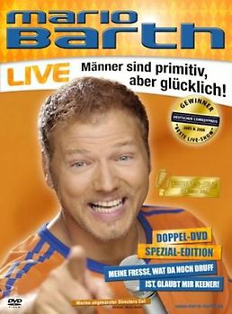 Mario Barth: Männer sind primitiv, aber glücklich - LIVE [2 DVDs] DVD