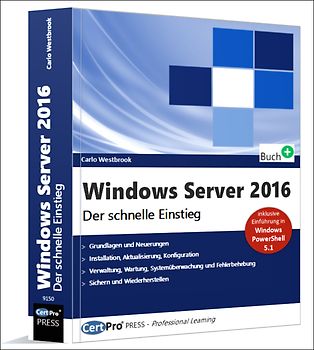 Windows Server 2016 - Der schnelle Einstieg