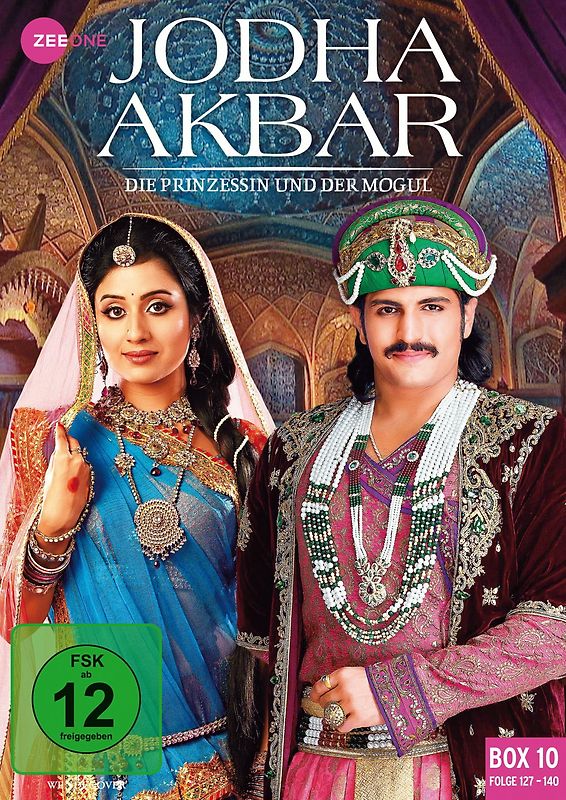Jodha Akbar - Die Prinzessin und der Mogul [Box 10, Folge 127-140] [3 DVDs] DVD