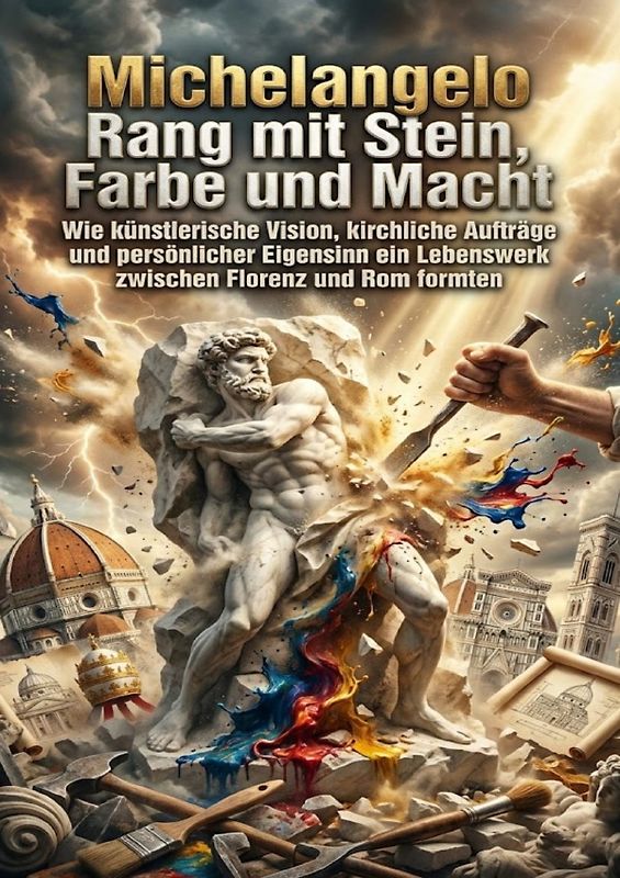 Michelangelo Rang mit Stein, Farbe und Macht