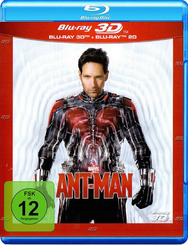 Ant-Man 3D [inkl. 2D Version, CH Import, 2 Discs] 3D Blu-ray Disc
