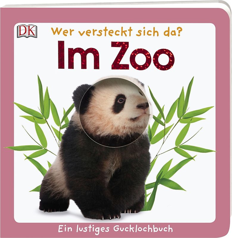 Wer versteckt sich da. Im Zoo