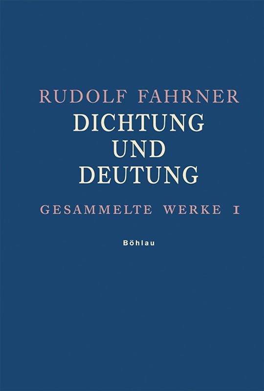 Gesammelte Werke I