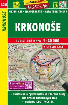 Krkonoše / Riesengebirge (Wander - Radkarte 1:40.000)