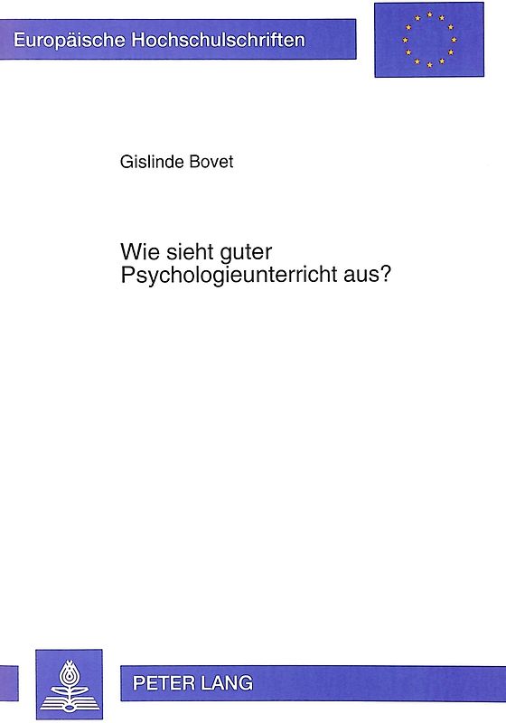 Wie sieht guter Psychologieunterricht aus?