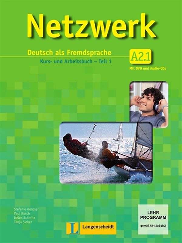 Netzwerk A2 in Teilbänden - Kurs- und Arbeitsbuch, Teil 1 mit 2 Audio-CDs und DVD
