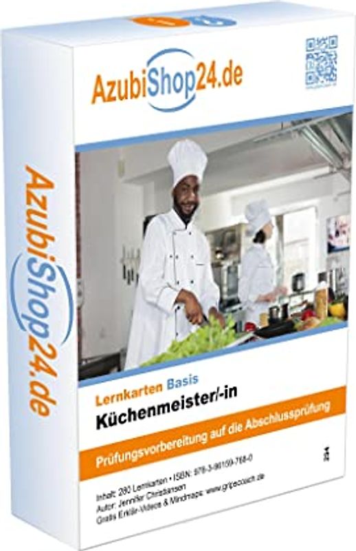 AzubiShop24.de. Lernkarten Küchenmeister. Prüfungsvorbereitung