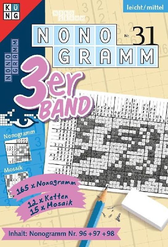 Nonogramm 3er-Band Nr. 31