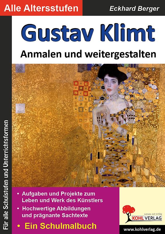 Gustav Klimt anmalen und weitergestalten
