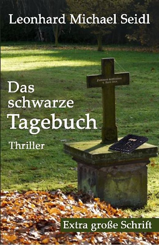 Das schwarze Tagebuch  --  Extra große Schrift