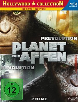 Planet der Affen: Prevolution & Revolution Blu-ray Disc