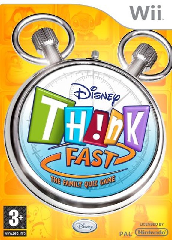 Disney Th!nk Fast [Internationale Version] Nintendo Wii