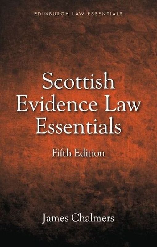 Scottish Evidence Law Essentials
