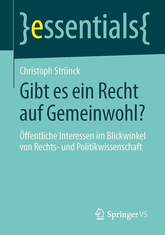 Gibt es ein Recht auf Gemeinwohl?