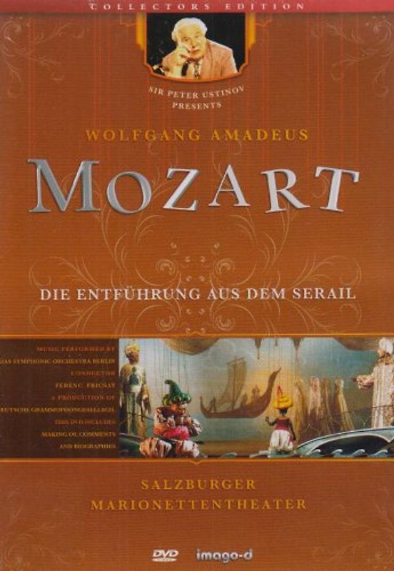 Wolfgang A. Mozart: Die Entführung aus dem Serail - Salzburger Marionettentheater [Collectors Edition] DVD