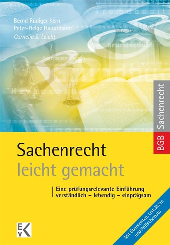 Sachenrecht - leicht gemacht