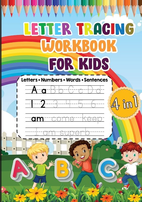 Letter Tracing Workbook for Kids
