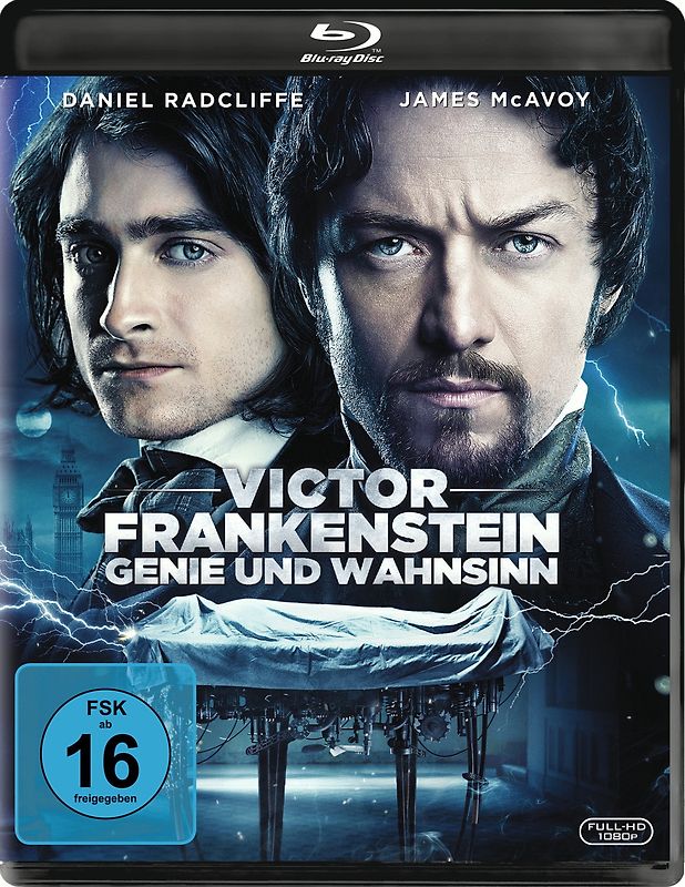Victor Frankenstein - Genie und Wahnsinn Blu-ray Disc