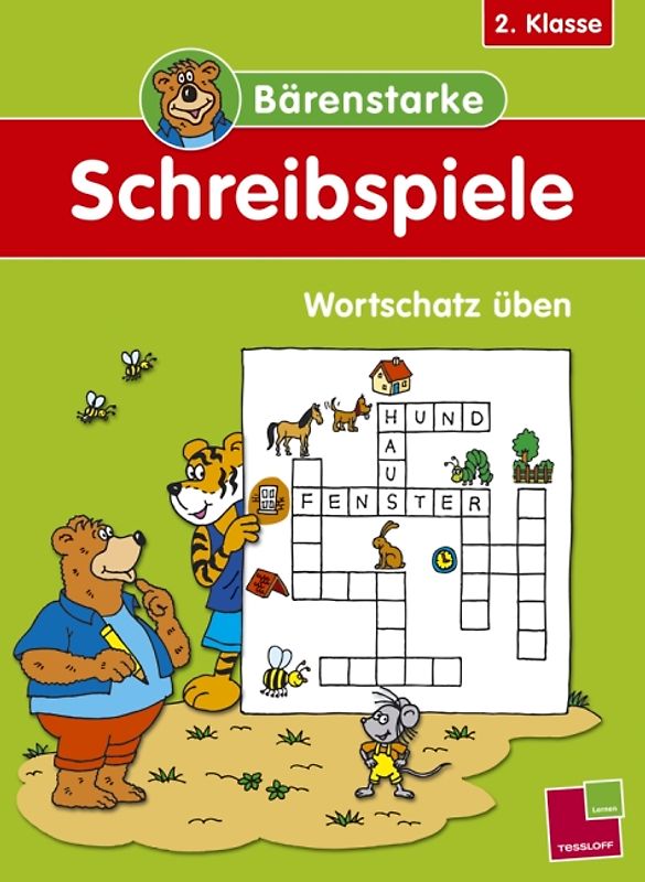Bärenstarke Schreibspiele 2. Klasse: Wortschatz üben