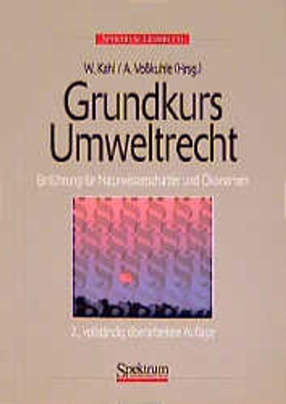 Grundkurs Umweltrecht 2.A.