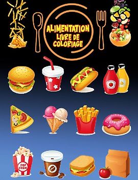 Alimentation Livre de coloriage