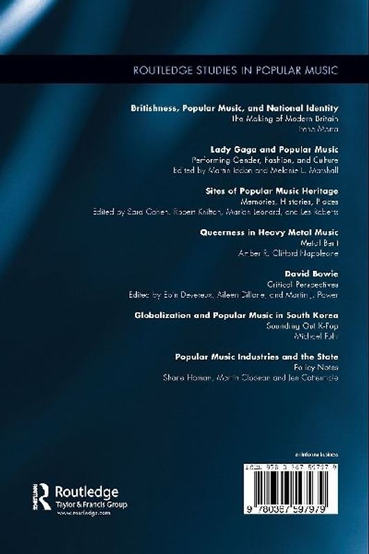 Popular Music Industries and the State